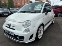 Abarth 500 Hatchback White #17