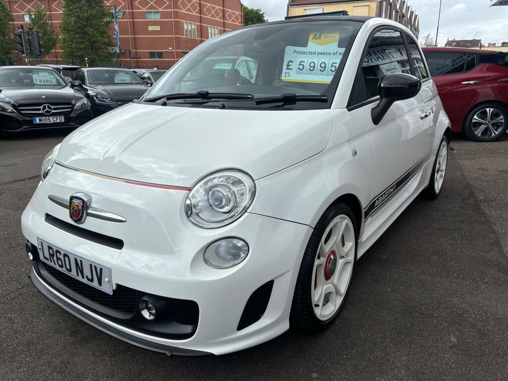 Abarth 500 Convertible 1.4 T-jet Euro 5 201160 White #4