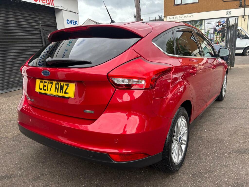 Ford Focus Hatchback 1.0T Ecoboost Zetec Edition Euro 6 Ss CE17NWZ Red #5