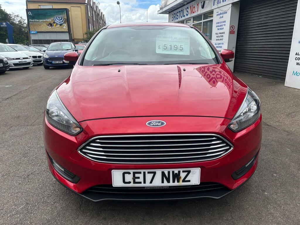 Ford Focus Hatchback 1.0T Ecoboost Zetec Edition Euro 6 Ss CE17NWZ Red #3