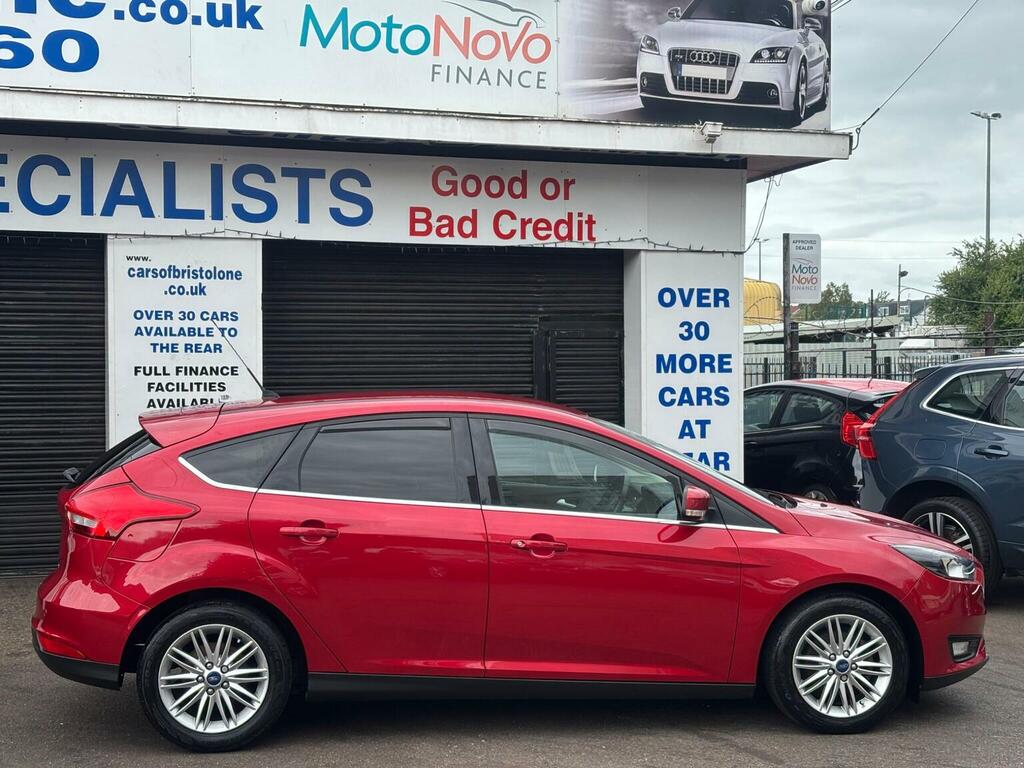 Ford Focus Hatchback 1.0T Ecoboost Zetec Edition Euro 6 Ss CE17NWZ Red #2