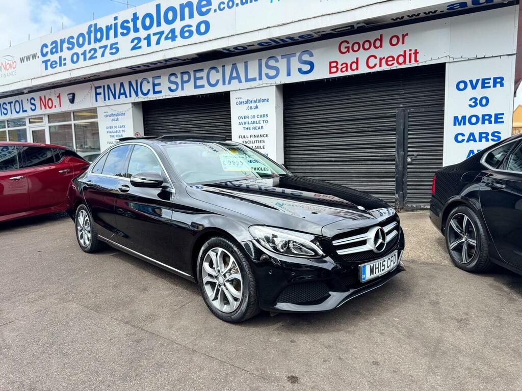 Mercedes-Benz C Class 2.1 C220d Sport Premium Plus 7G-tronic Euro 6 Black