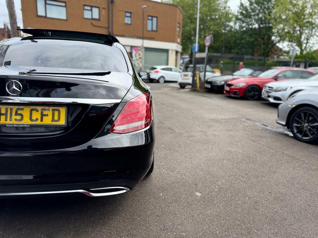 Mercedes-Benz C Class 2.1 C220d Sport Premium Plus 7G-tronic Euro 6 Black #6