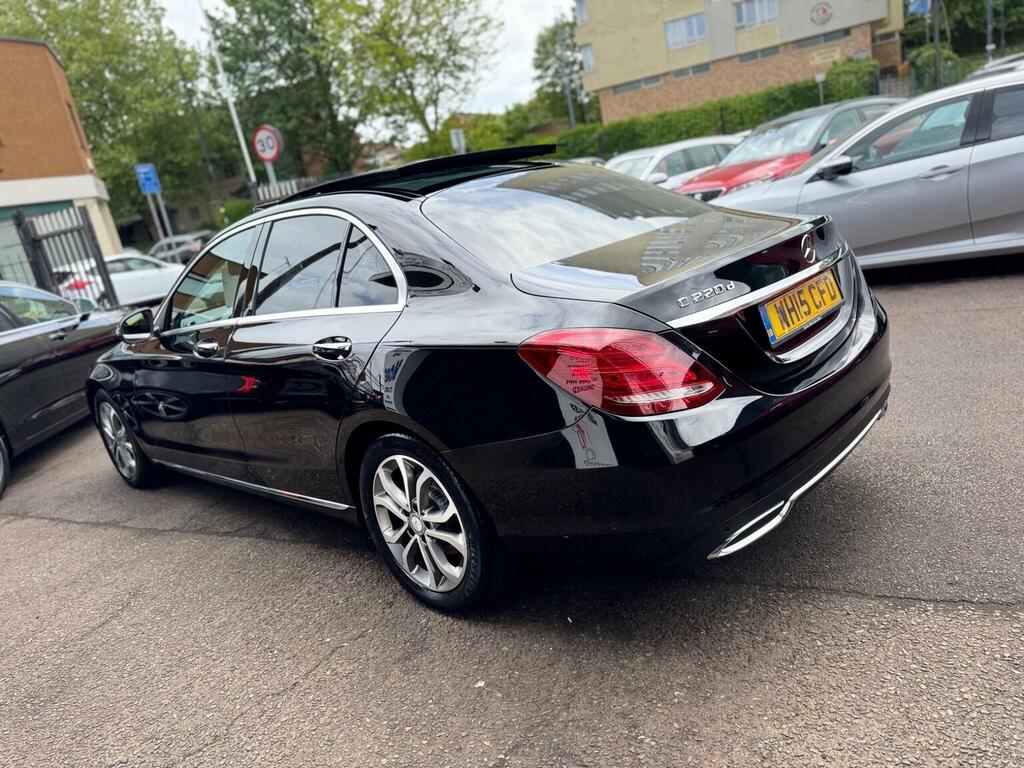Mercedes-Benz C Class 2.1 C220d Sport Premium Plus 7G-tronic Euro 6 Black #3