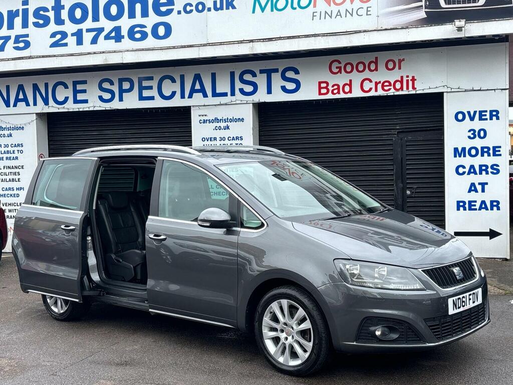 Seat Alhambra 2.0 Tdi Cr Se Lux Euro 5 Ss Grey #6