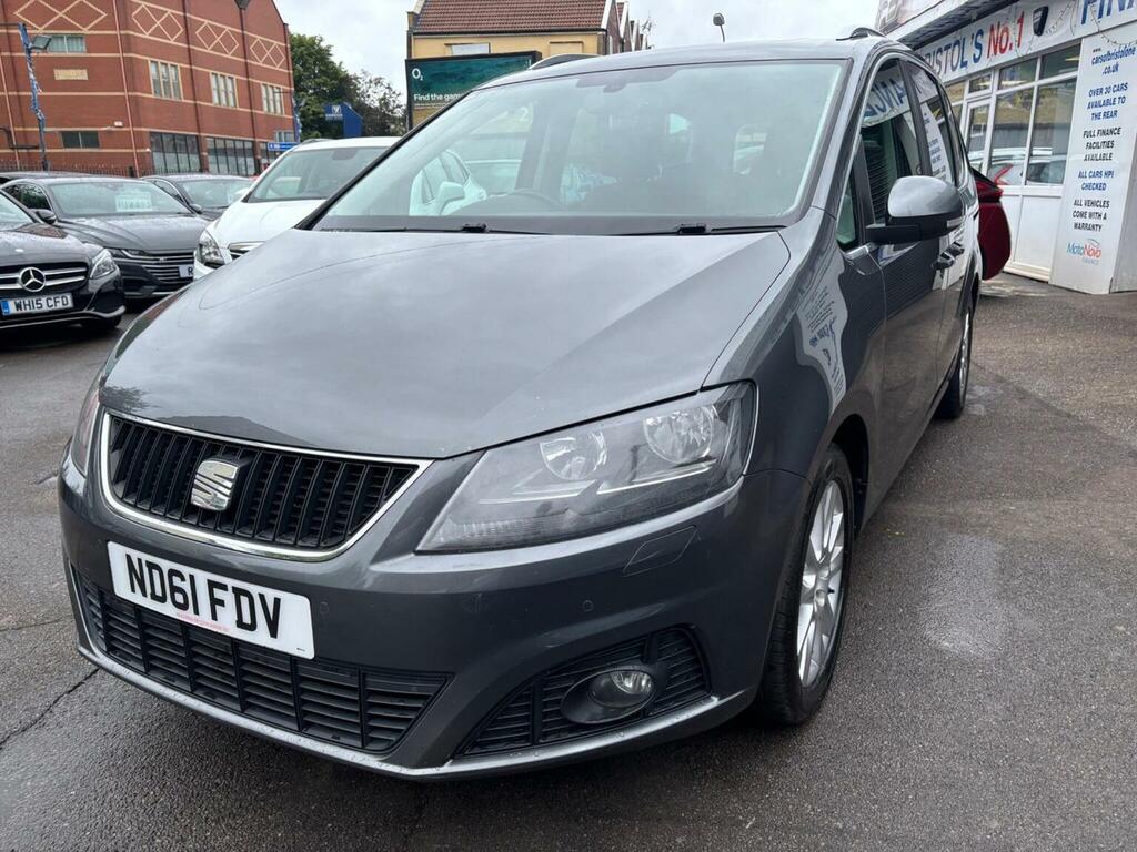 Seat Alhambra 2.0 Tdi Cr Se Lux Euro 5 Ss Grey #2