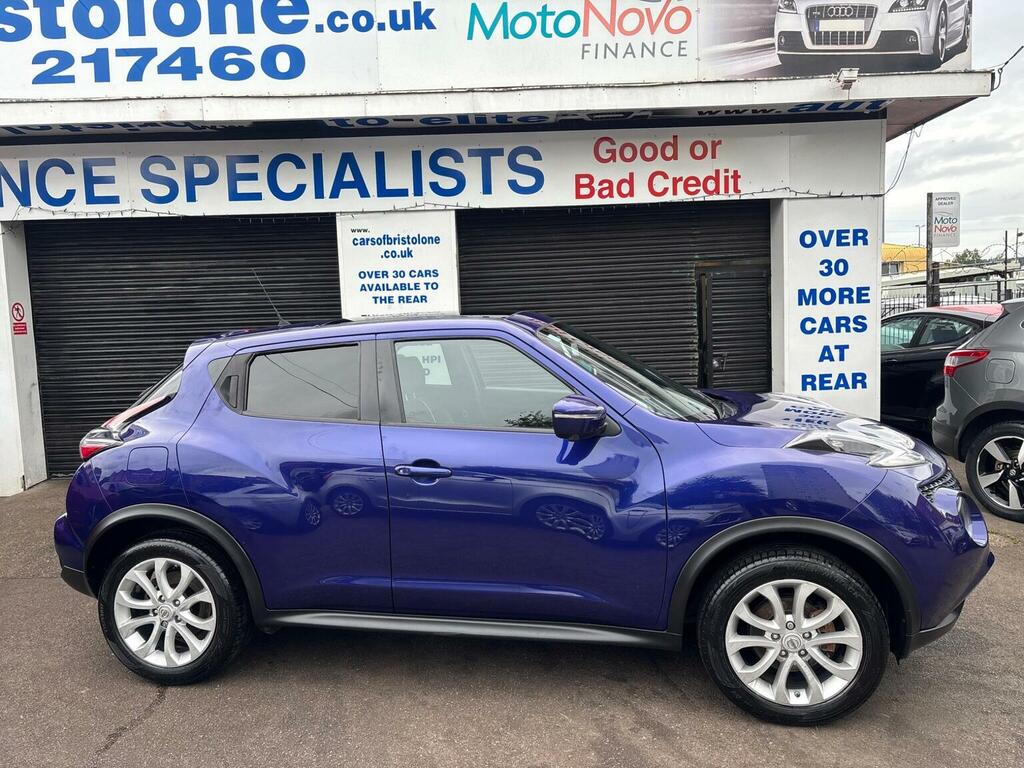Nissan Juke 1.2 Dig-t Tekna Euro 6 Ss WL15HRF Blue #2