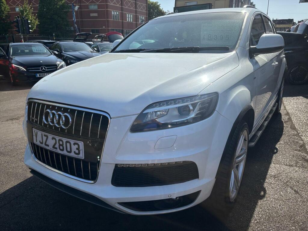 Audi Q7 Suv 3.0 Tdi V6 S Line Plus Tiptronic Quattro Euro YJZ2803 White #3