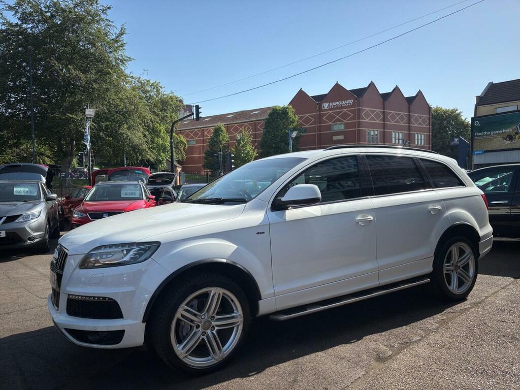 Audi Q7 Suv 3.0 Tdi V6 S Line Plus Tiptronic Quattro Euro YJZ2803 White #4