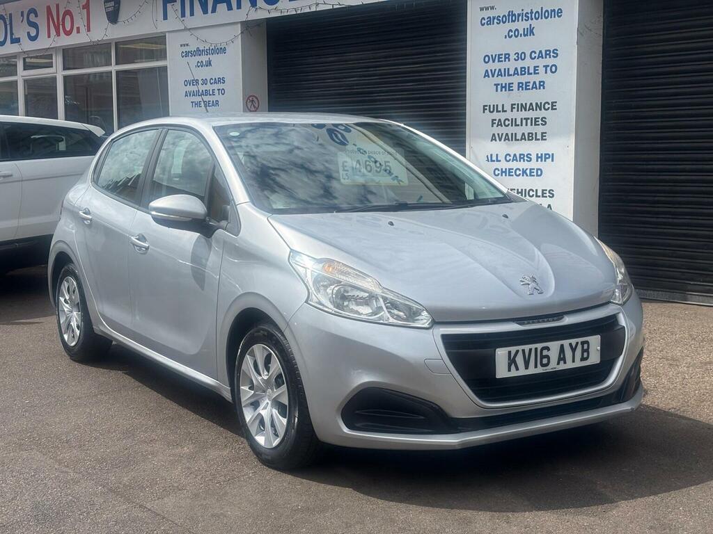 Peugeot 208 Hatchback 1.0 Puretech Access Ac Euro 6 20 Silver