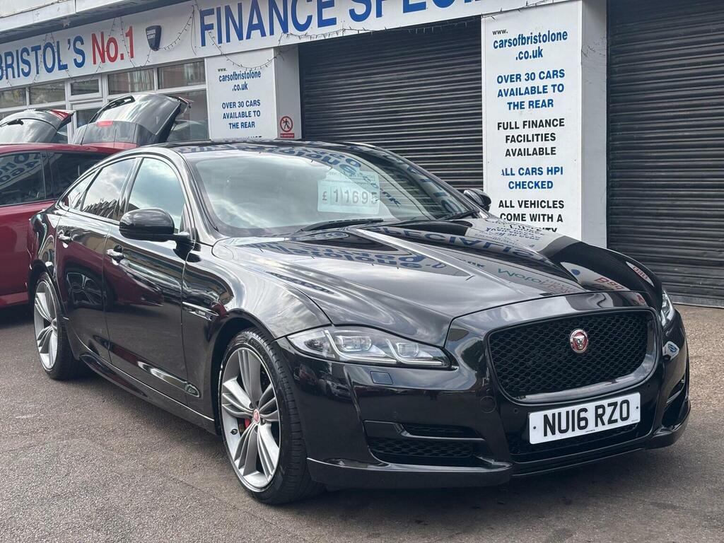 Jaguar XJ 3.0D V6 R-sport Euro 6 Ss Black