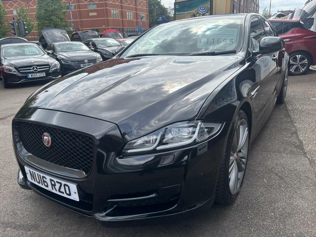 Jaguar XJ 3.0D V6 R-sport Euro 6 Ss Black #3