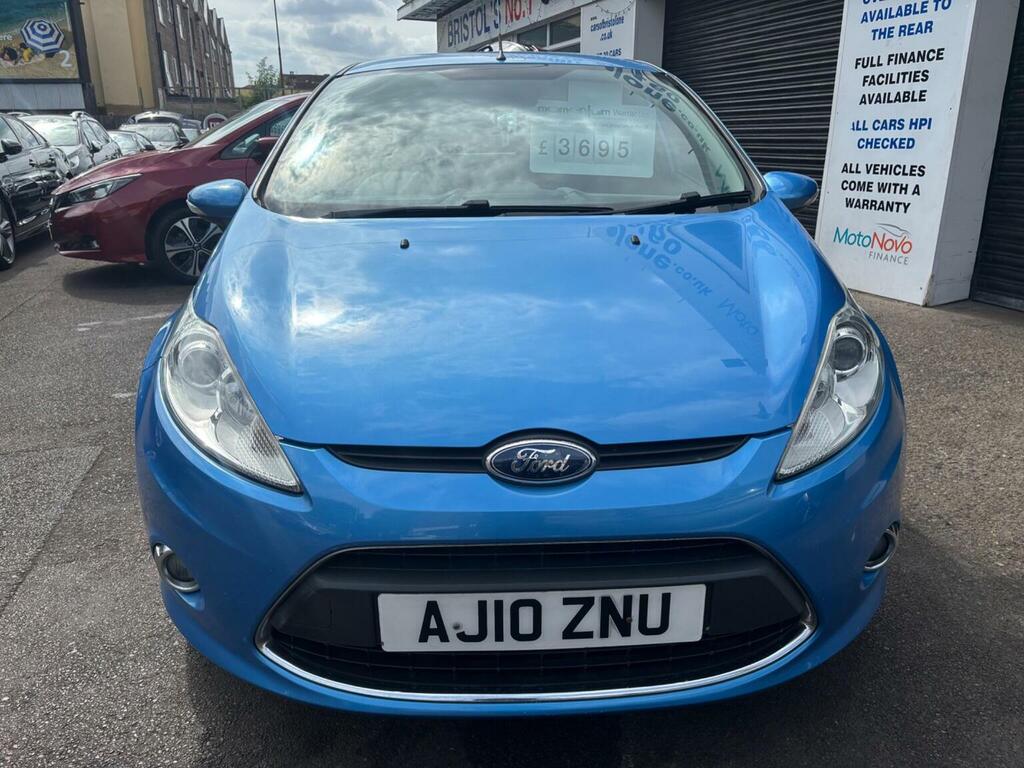 Ford Fiesta Hatchback 1.25 Zetec 201010 AJ10ZNU Blue #4