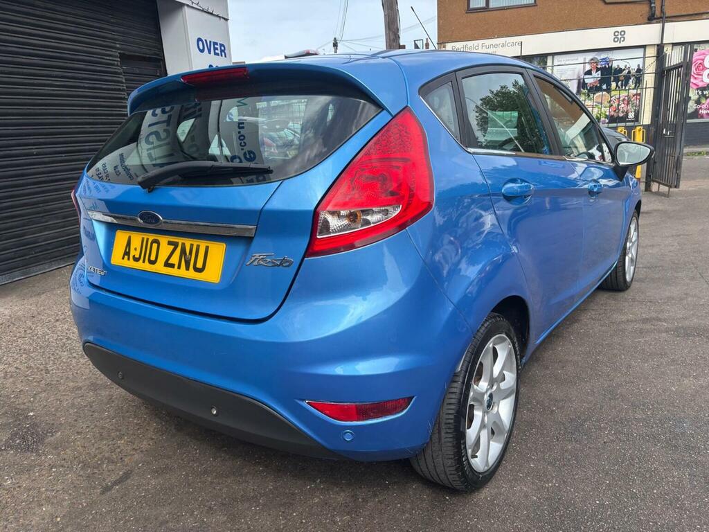 Ford Fiesta Hatchback 1.25 Zetec 201010 AJ10ZNU Blue #6