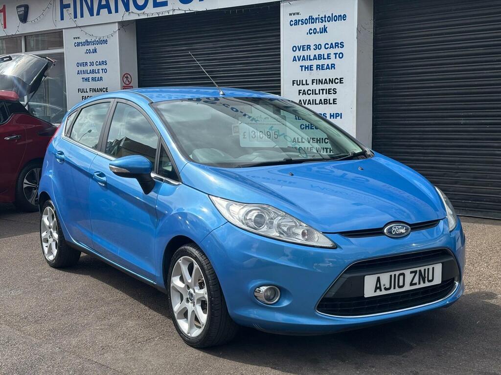 Ford Fiesta Hatchback 1.25 Zetec 201010 AJ10ZNU Blue