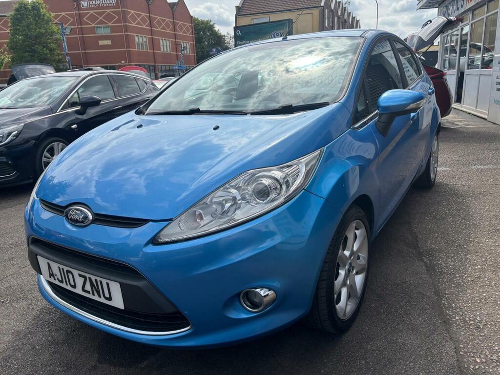 Ford Fiesta Hatchback 1.25 Zetec 201010 AJ10ZNU Blue #5