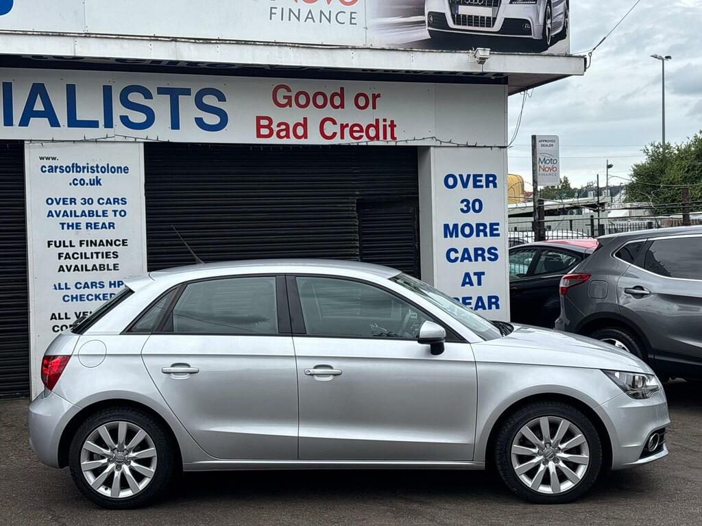 Audi A1 Hatchback 1.6 Tdi Sport Sportback Euro 5 Ss Silver #3