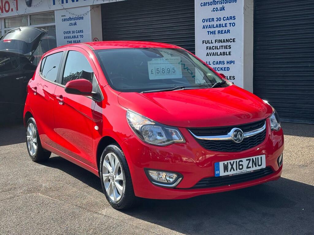 Vauxhall Viva Hatchback 1.0I Sl Euro 6 201616 Red
