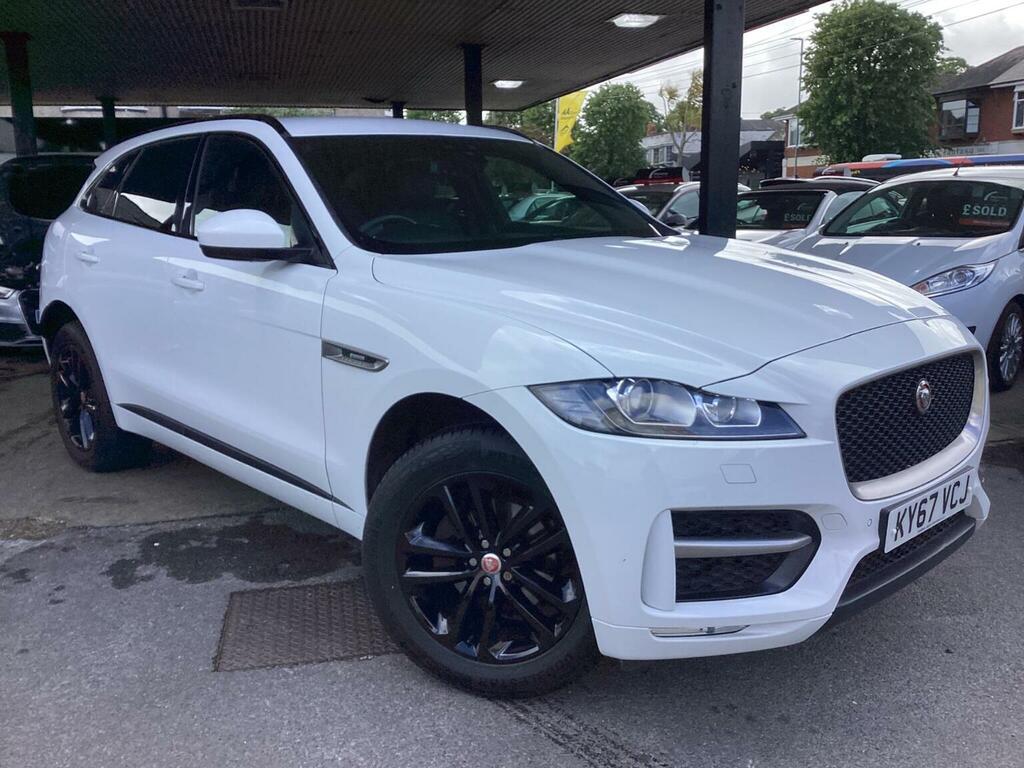 Jaguar F-Pace Suv 2.0 D180 R-sport Awd Euro 6 Ss 20 White