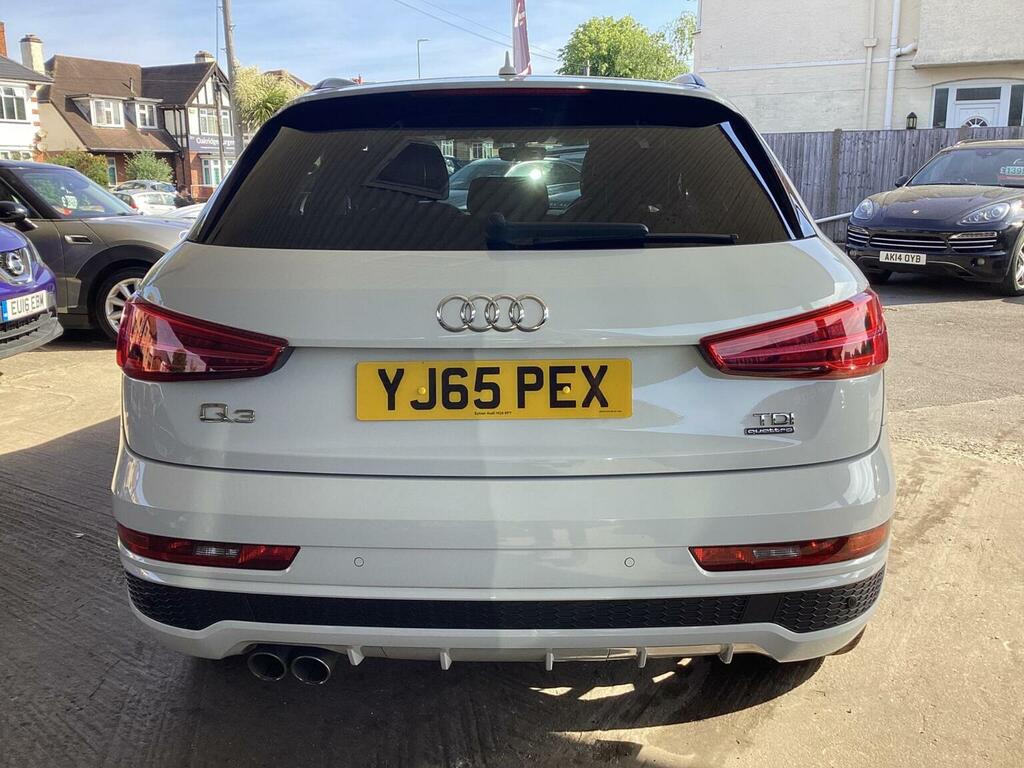 Audi Q3 Suv 2.0 Tdi S Line Plus S Tronic Quattro Euro 6 S YJ65PEX White #3