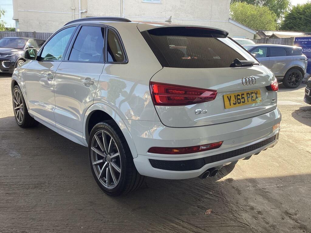 Audi Q3 Suv 2.0 Tdi S Line Plus S Tronic Quattro Euro 6 S YJ65PEX White #4