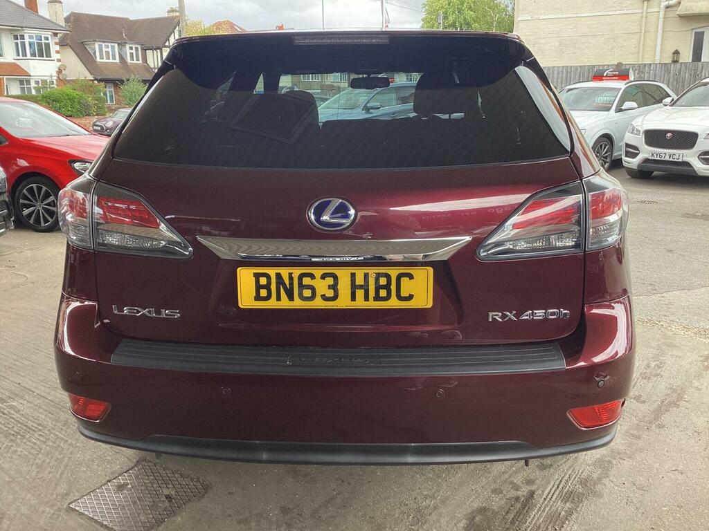Lexus RX 3.5 450H V6 F Sport Cvt 4Wd Euro 5 Ss Red #4