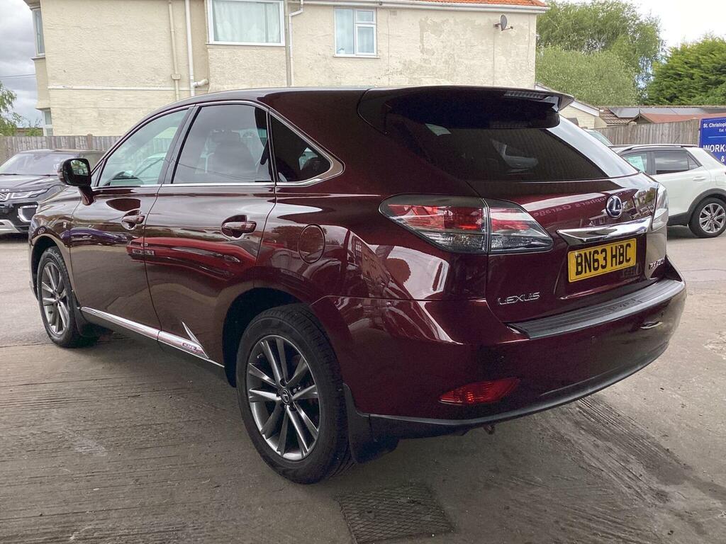 Lexus RX 3.5 450H V6 F Sport Cvt 4Wd Euro 5 Ss Red #5