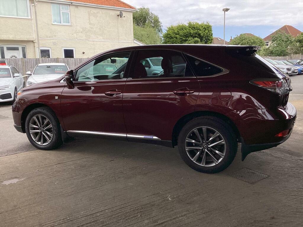 Lexus RX 3.5 450H V6 F Sport Cvt 4Wd Euro 5 Ss Red #6