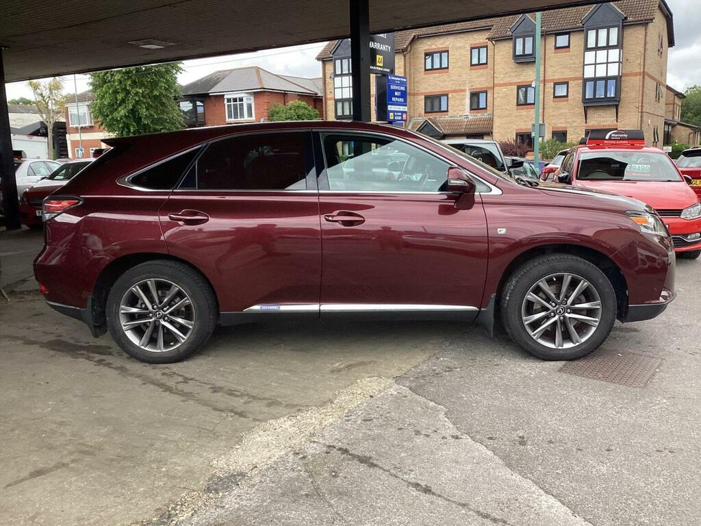 Lexus RX 3.5 450H V6 F Sport Cvt 4Wd Euro 5 Ss Red #2