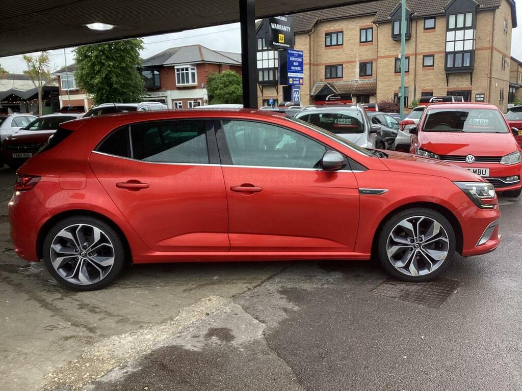 Renault Megane Hatchback 1.3 Tce Gt Line Euro 6 Ss 20186 BJ68UAO Red #2