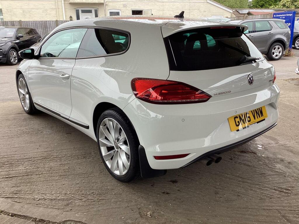 Volkswagen Scirocco Hatchback 2.0 Tsi Bluemotion Tech Gt Dsg Euro 6 S White #5