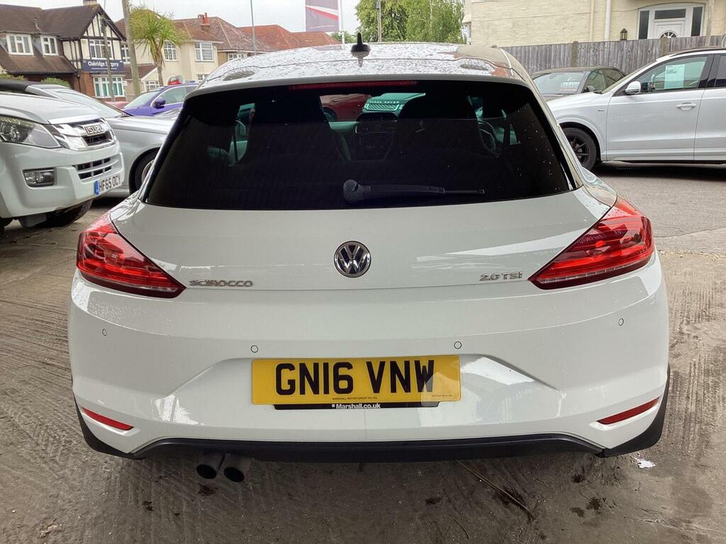 Volkswagen Scirocco Hatchback 2.0 Tsi Bluemotion Tech Gt Dsg Euro 6 S White #4
