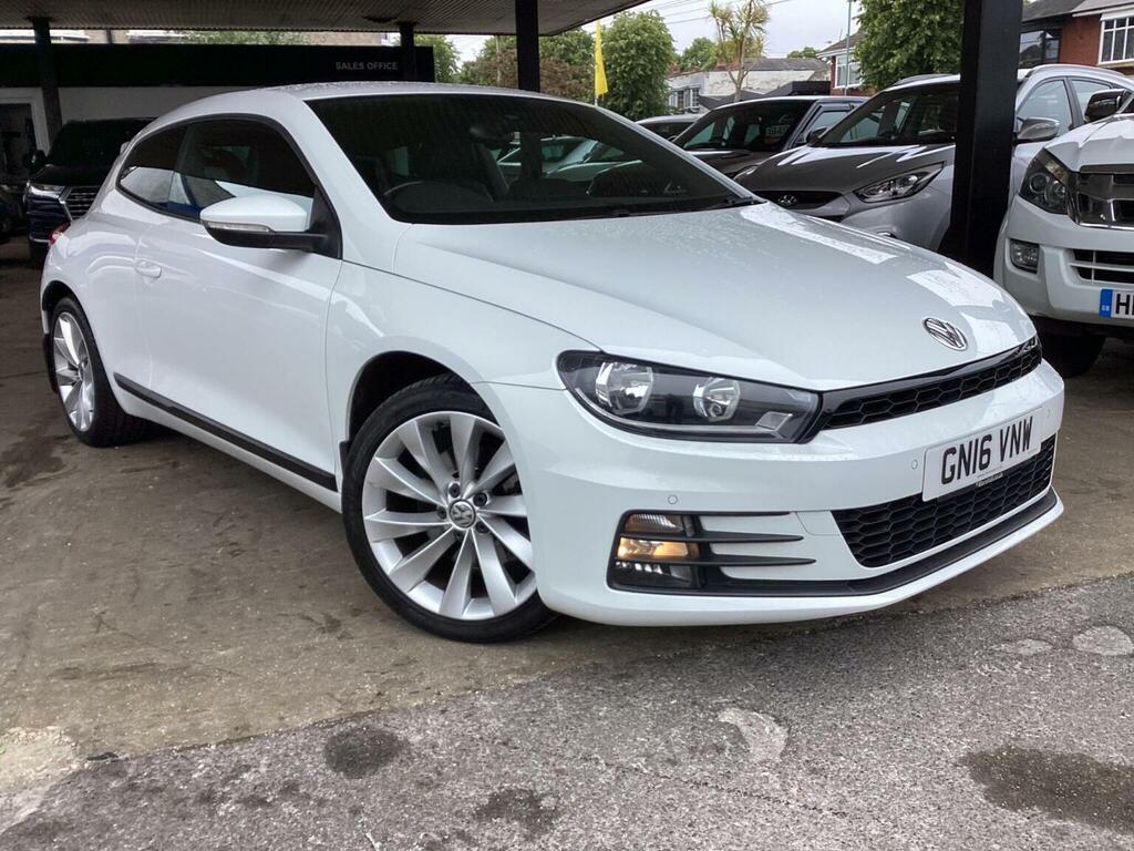 Volkswagen Scirocco Hatchback 2.0 Tsi Bluemotion Tech Gt Dsg Euro 6 S White