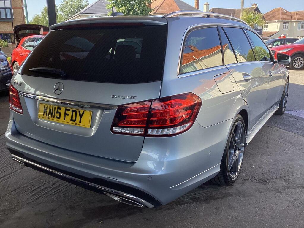 Mercedes-Benz E Class Estate 2.1 E220 Bluetec Amg Line G-tronic Euro 6 KN15FDY Silver #3