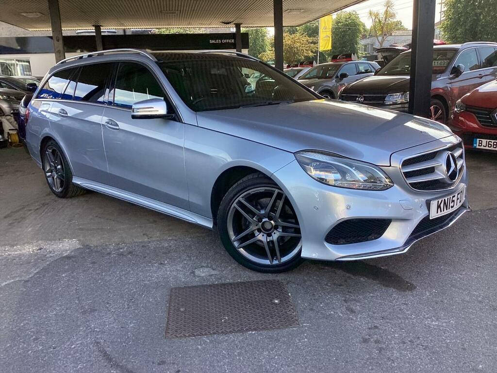 Mercedes-Benz E Class Estate 2.1 E220 Bluetec Amg Line G-tronic Euro 6 Silver