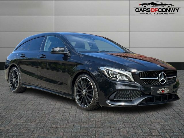 Mercedes-Benz CLA Class 2.1 Cla220d Amg Line Night Edition Shooting Brake Black