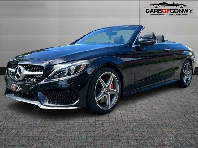 Mercedes-Benz C Class 2.1 C250d Amg Line Premium Plus Cabriolet Di WP18NRJ Black #4