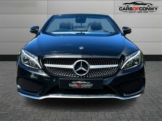 Mercedes-Benz C Class 2.1 C250d Amg Line Premium Plus Cabriolet Di WP18NRJ Black #3