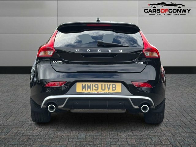 Volvo V40 1.5 T3 R-design Edition Hatchback MM19UVB Black #6