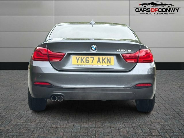 BMW 4 Series Gran Coupe 2.0 420D Sport Coupe Euro 6 S S YK67AKN Grey #6