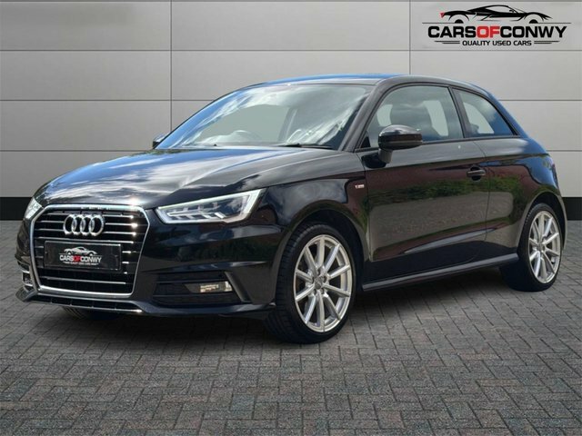 Audi A1 1.4 Tfsi S Line Hatchback Euro 6 YG18PRR Black #3