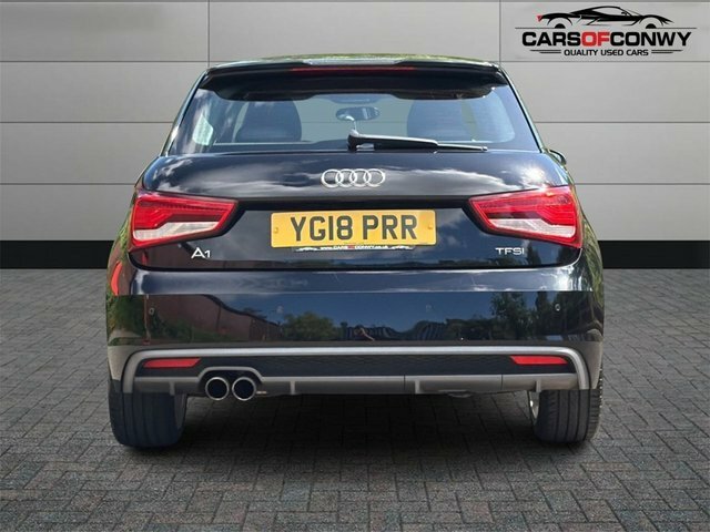 Audi A1 1.4 Tfsi S Line Hatchback Euro 6 YG18PRR Black #6