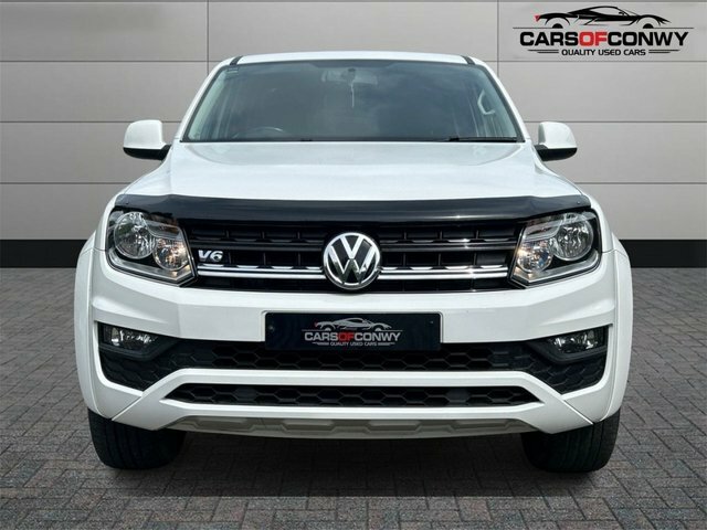 Volkswagen Amarok 3.0 Tdi V6 Bluemotion Tech Trendline Pickup Double White #2