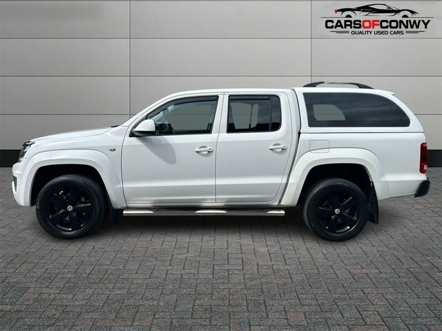 Volkswagen Amarok 3.0 Tdi V6 Bluemotion Tech Trendline Pickup Double White #4