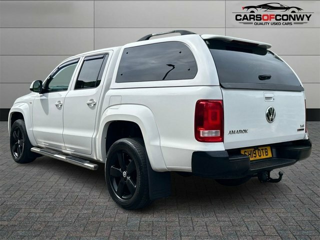 Volkswagen Amarok 3.0 Tdi V6 Bluemotion Tech Trendline Pickup Double White #5