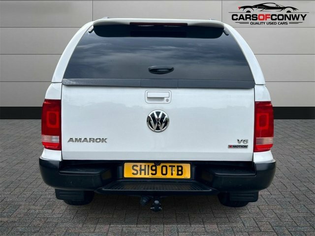 Volkswagen Amarok 3.0 Tdi V6 Bluemotion Tech Trendline Pickup Double White #6