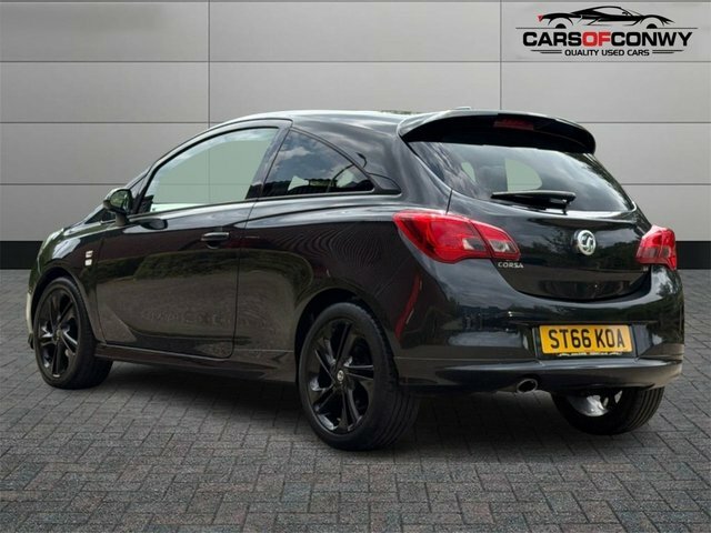 Vauxhall Corsa 1.4I Ecoflex Limited Edition Hatchback ST66KOA Black #5