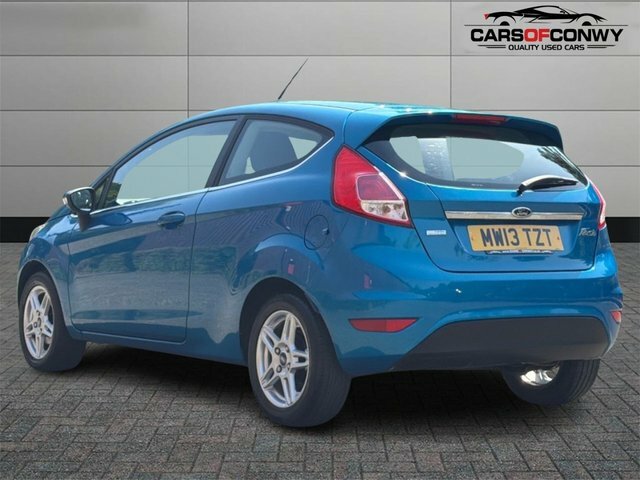 Ford Fiesta 1.0 Zetec Hatchback Euro 5 S S MW13TZT Blue #5