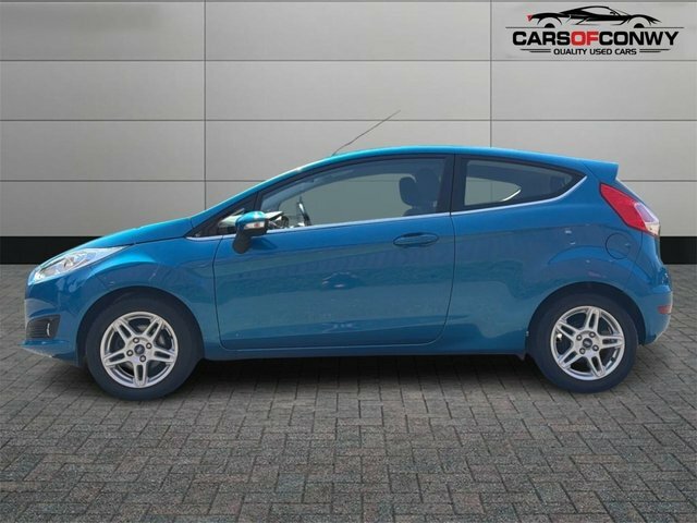 Ford Fiesta 1.0 Zetec Hatchback Euro 5 S S MW13TZT Blue #4