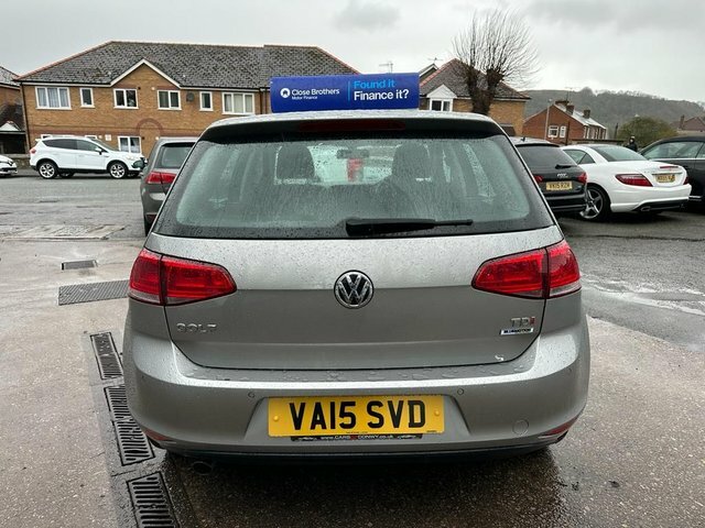 Volkswagen Golf 1.6 Match Tdi Bluemotion Technology 109 Bhp Silver #5